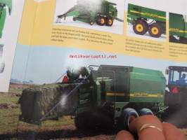 John Deere 100 Big Square Baler and 4890 Windrower - Commercial hay equipment - heinäkoneet -myyntiesite