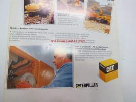 Caterpillar B-sarja hydrauliset kaivinkoneet -myyntiesite