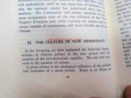 Mao Tse-Tung - On New Democracy