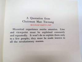 Mao Tse-Tung - Report to the Second Plenary Session of the Seventh Central Committee of The Communist Party of China