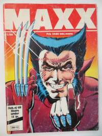 Ruotsin variaatio Marvelin Wolverine #1 Limited Series -lehdestä (MAXX 12/86).