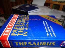 The Collins paperback Thesaurus in A-to-Z form