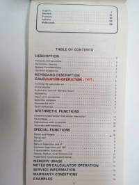 Texas Instruments TI-45 -käyttöohjekirja