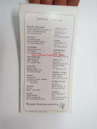 Texas Instruments TI-45 -käyttöohjekirja