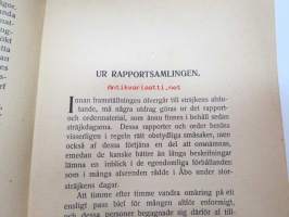 Erinringar från Storsträjken i Åbo 31.10-6.11.1905-Suurlakko Turussa 1905
