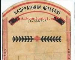 Kauppatorin  Apteekki  Jyväskylä  - resepti signatuuri  1968