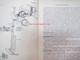 Linotype koneen käsittelyn ja hoidon perussäännöt sekä voiteluohjeet