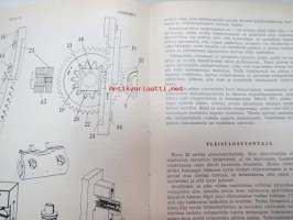 Linotype koneen käsittelyn ja hoidon perussäännöt sekä voiteluohjeet