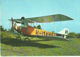 Brandenburg 1916   lentokone  postikortti  - lentokonepostikortti kulkematon
