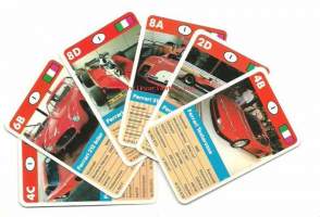 Ferrari  keräilykortti, keräilykuva -  kpl