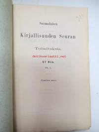 Suomalaisia kansansatuja. 2 Osa. Kuninkaallisia satuja. 1 Vihko (Tieteellinen painos)