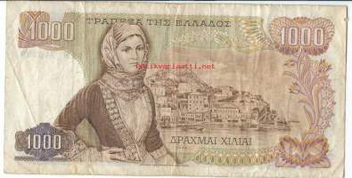 Kreikka 1000 drakma 1970  seteli