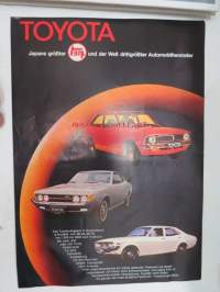 Toyota 1973 -saksankielinen yleisesite