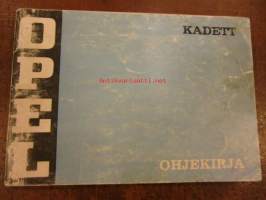 Opel Kadett - ohjekirja
