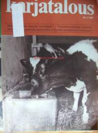 Karjatalous 1969 nr 2 - karjan juoma, lypsylehmän katetuotto, lumityöt,