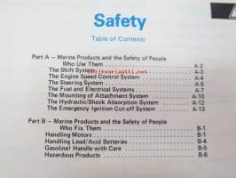 Evinrude Johnson V8 Service Manual (Models covered; 275TLCO, 275TXCO, 275PTLCD, 275PTXCD, 300 TLCO, 300TXCO, 300PTLCD, 300PTXCD) -huoltomanuaali englanniksi
