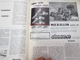Diesel-lehti 1961 nr 11 -runsas mainoskuvitus työkoneista ja moottoreista ym.
