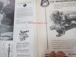 Diesel-lehti 1961 nr 11 -runsas mainoskuvitus työkoneista ja moottoreista ym.