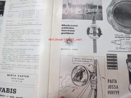 Purje ja Moottori 1961 nr 12 joulukuu, sis. mm. seur. artikkelit / kuvat / mainokset; Mitä opimme kilpapurjehduksissa, Suomen vesihiihdosta, Landströmin laivat,