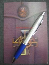 Vapaudenristin 2. lk:n Mannerheimin risti - postikortti (kulkematon)