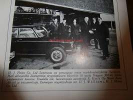 Peugeot Uutisia 1970 / 3 Heinäkuu .kansikuva Peugeot 204.