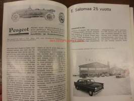Peugeot Uutisia 1971 / 2. Kesäkuu .kansikuva Uusi Peugeot keskus.Hki.