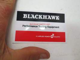 Blackhawk - Performance Testing Equipment - An Applied Power Industry -tarra