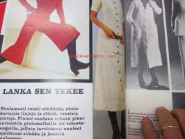 Eevan käsityöt 1970 nr 4 -käsityö- ja muotilehti