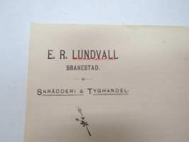 E.R. Lundvall, Brahestad (Raahe), 27.8.1902 -asiakirja