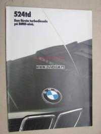 BMW 524td -myyntiesite