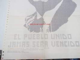 El Pueblo unido - jamas sera vencido - En homenaje al presidente de Chile Salvador Allende 1973-1974 / Raision Ammatillinen Kurssikeskus - Escuelea Profesional de