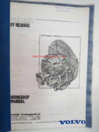 Nevage PRM Delta marine gearbox -workshop manual, kopio