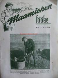 Maamiehen lääke 1956-1958  yht 4 lehteä