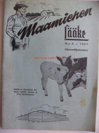 Maamiehen lääke 1956-1958  yht 4 lehteä
