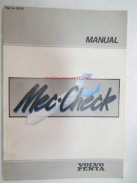 Volvo Penta &quot;Mec Check&quot; Manual -moottoreiden mallikohtaiset tekniset tiedot