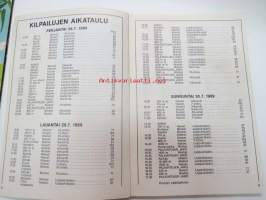 Kalevan kisat Turussa 28.-30.7.1989 käsiohjelma