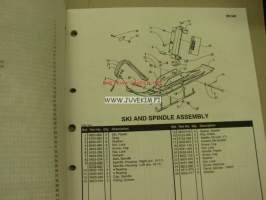 Arctic Cat Snowmobile ZR 500 1998 Illustrated Parts Manual -varaosaluettelo