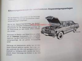 Mercedes-Benz Modelljahr PKW-Typen USA / Schweden Einfürungsschrift für den Kundendienst - Ohjevihkonen huoltoa varten, Katso tarkemmat mallit ja