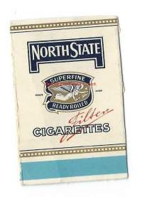 North State  -  tupakkaetiketti