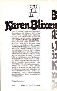 Karen Blixen - Tarinankertojan elämä, 1986. 2. painos
