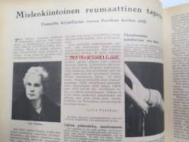 Kotiliesi 1937 nr  8 Huhtikuu. Ajankuvaa ja mainoksia vuodelta 1937. mm Heteka Oy:n  lastenvaunumallisto.