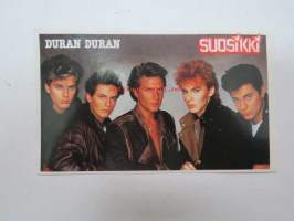 Duran Duran -Suosikki-lehden tarra