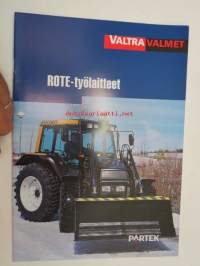 Valtra-Valmet Rote-työlaitteet -myyntiesite