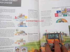 Fendt Xylon 520, 522, 524 traktori -myyntiesite saksaksi / tractor sales brochure, in german