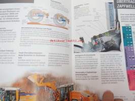 Fendt Xylon 520, 522, 524 traktori -myyntiesite saksaksi / tractor sales brochure, in german