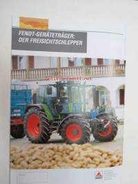 Fendt Geräteträger 370 GT/GTA, 380 GTA Turbo traktori -myyntiesite saksaksi / tractor sales brochure in german