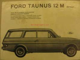 Ford Taunus 12 M Farmari myyntiesite