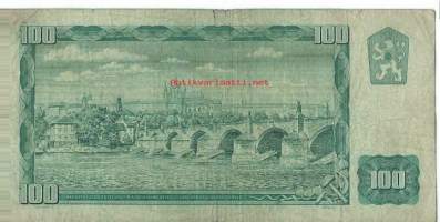 Tsekkoslovakia 100 korun 1961  ( B 18) -  seteli