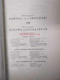 Helsingin kauppa ja teollisuus - Helsingfors handel och industri 1928