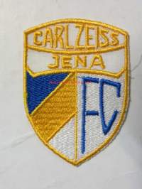 Carl Zeiss FC Jena- saksalaisen Jenan kaupungin jalkapalloseuran hihamerkki